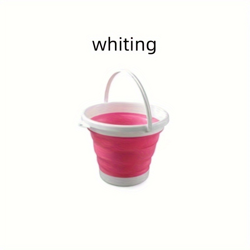 3L Collapsible Bucket Portable Folding Water Bucket Car Washing Fishing  Bucket Household Plastic Travel Outdoor Camping