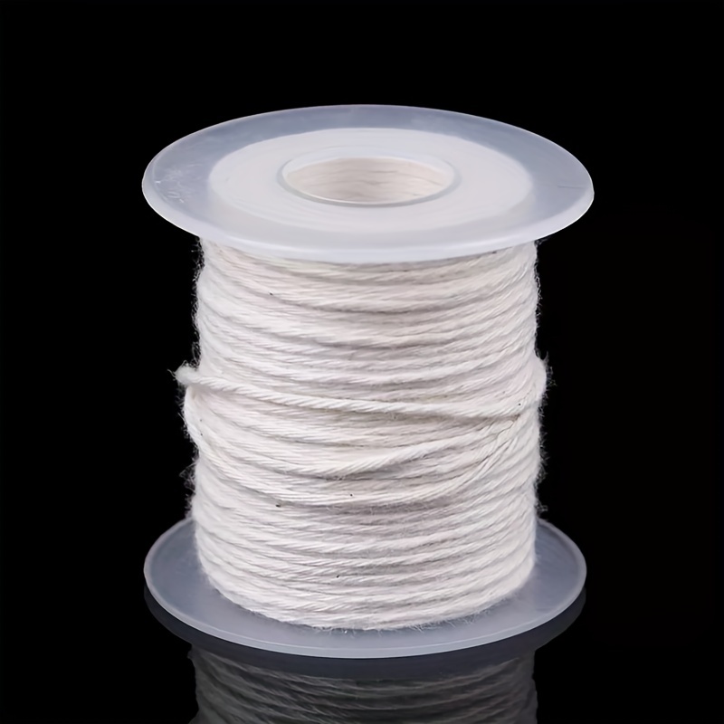 1 Spool 18 Ply Candle Core Braided Cotton Candle Wick for Handmade Candles