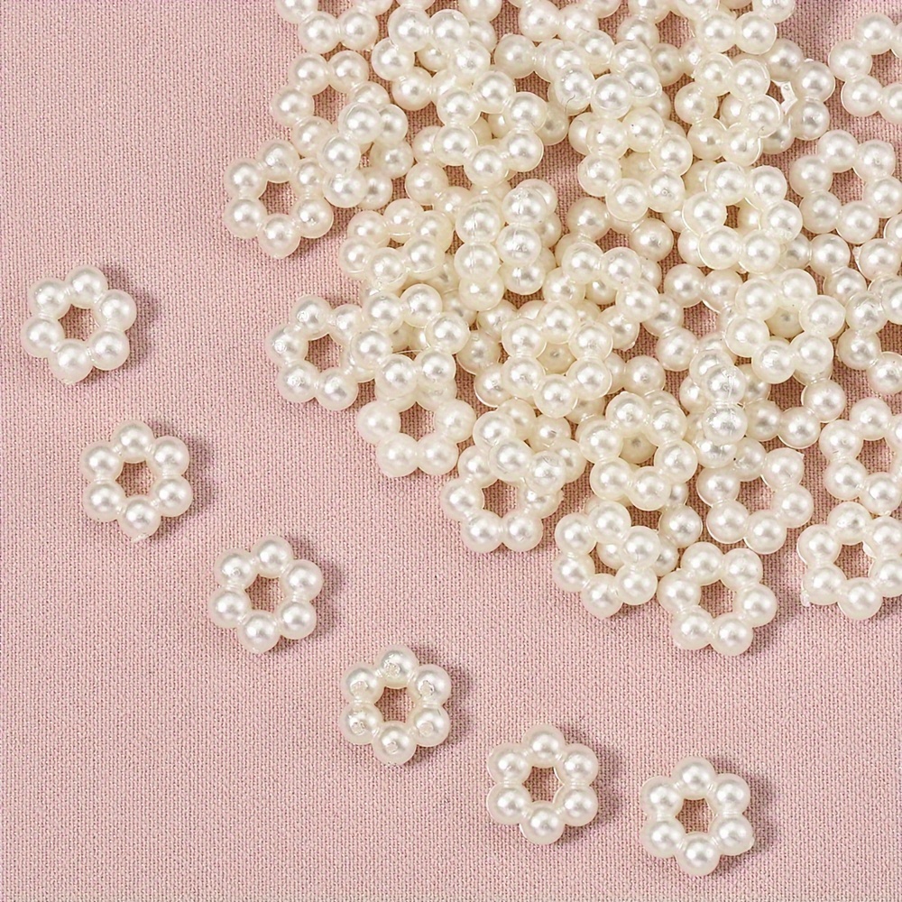 

20pcs 9x3mm Round Flower Hollow Loose Beads For Jewelry Making Diy Decor Cabochons Necklace Bracelet Handmade Craft Supplies