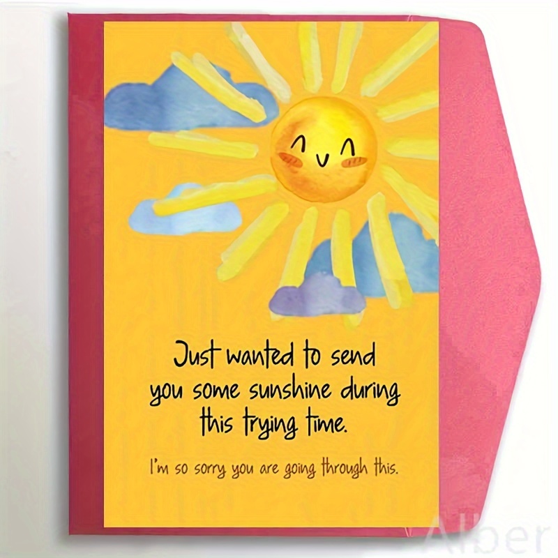 

Cute Get Well Card For Men Women, Get Better Card For Him Her, Heartfelt Sympathy Card, Funny Encouragement Card, Recovery Card, 5*7 Inch Includes Envelope