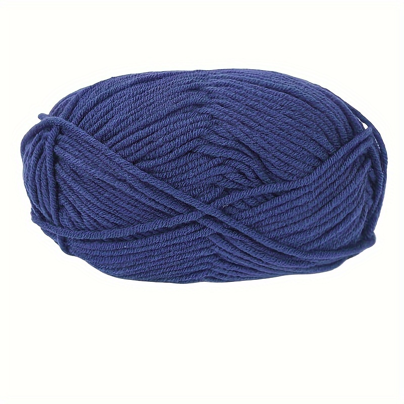 50g/roll Fashion Crochet Cotton Yarn For Knitting Cotton Baby Milk Thread  Worsted Hand-Woven Wool