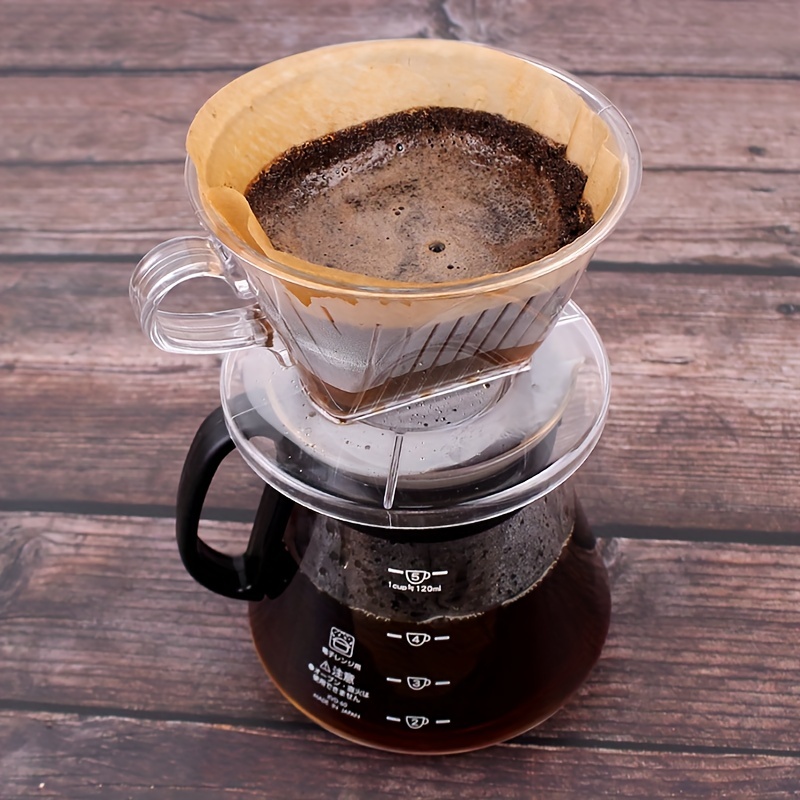 Cafetera y espresso Prensa Máquina manual de café portátil con 50pcs Papel  de filtro de café para viajes al aire libre Camping Picnic