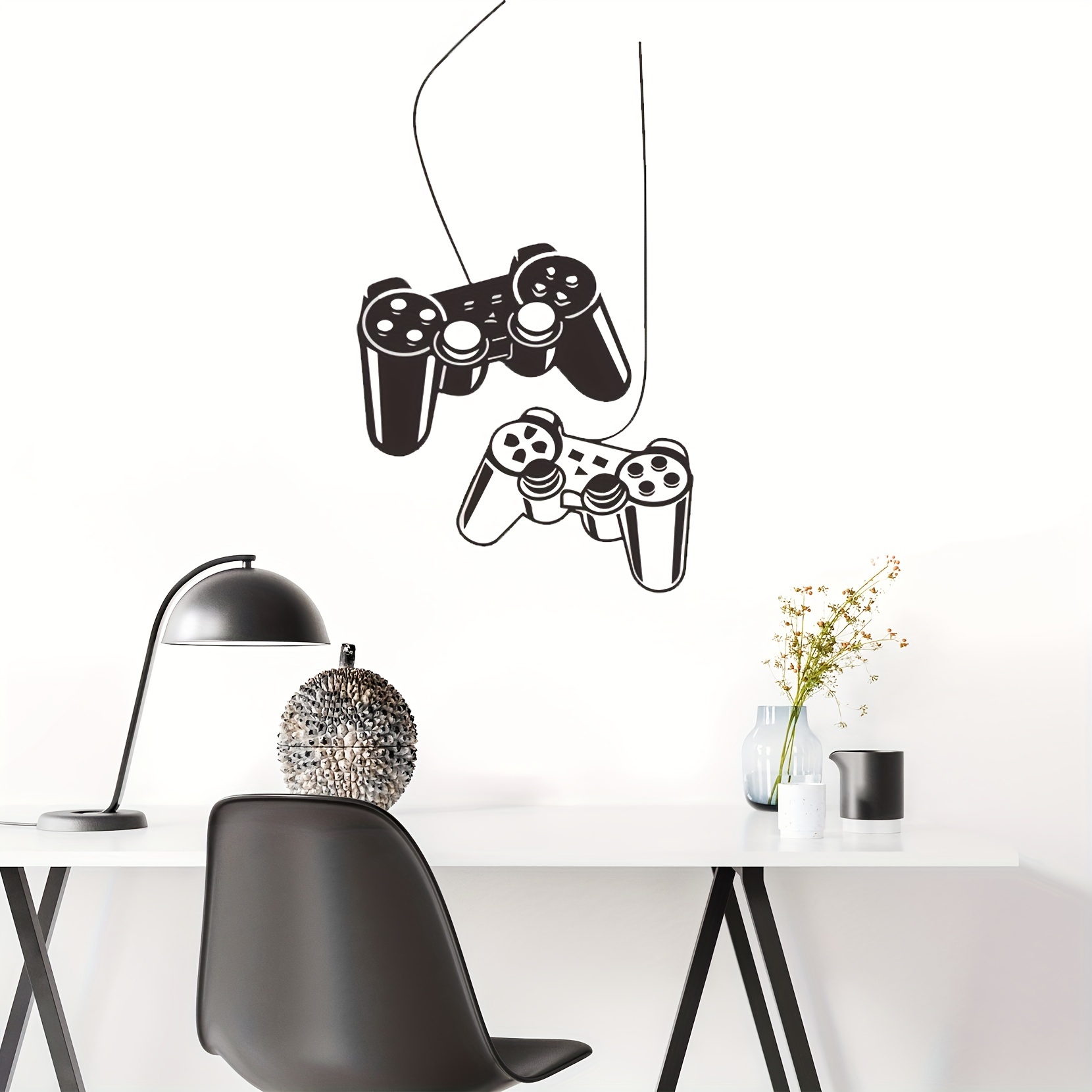 New Gamer Wall Sticker For Game Room Decor Kids Room Decoration Bedroom  Decor Door Vinyl Stickers Mural Gaming Poster