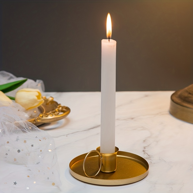 Gold Taper Candlesticks – Jansen Home