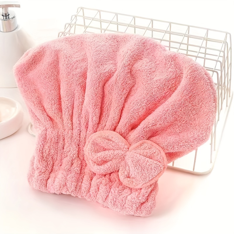 Microfiber Hair Drying Cap, Extra Soft & Ultra Absorbent