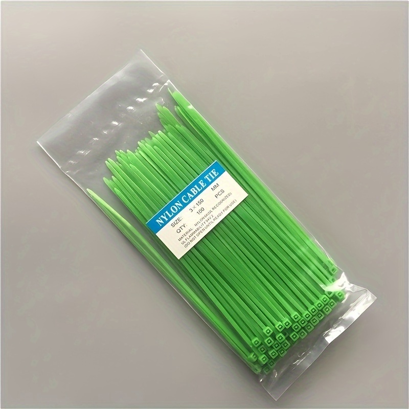CLEAR CABLE TIES, TIE WRAPS, NYLON ZIP TIES- 100 X 2.5MM, CHOOSE QTY