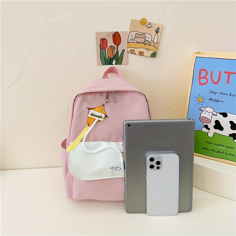 Kids' Cartoon Bear Backpack Nylon Bag