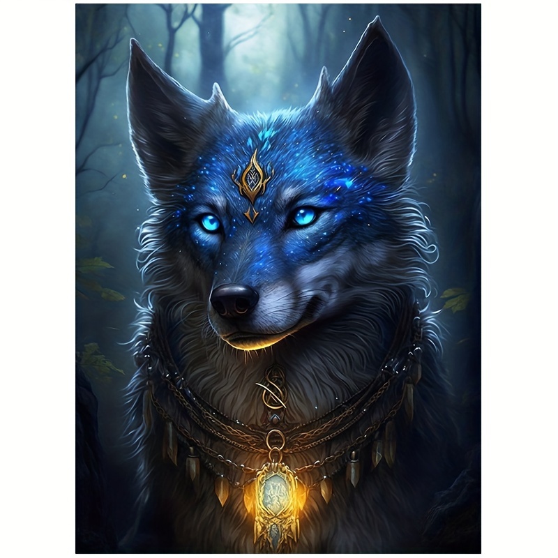 Wolf Diamond Painting - Temu