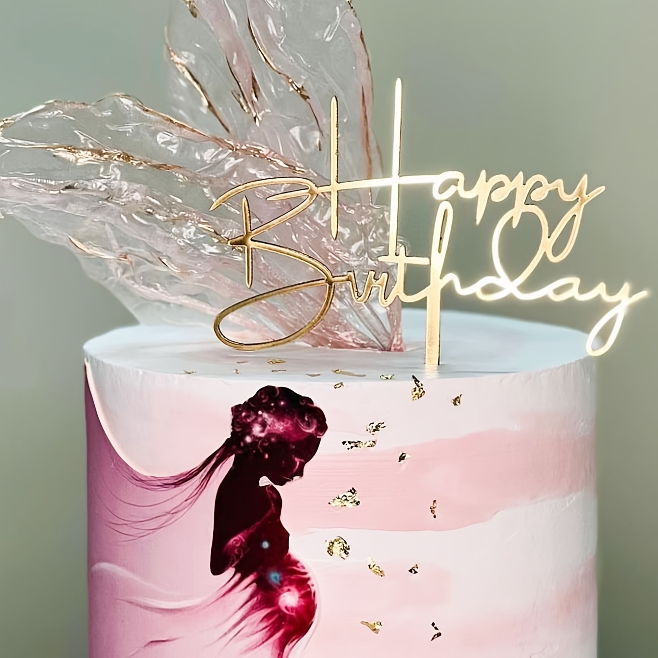 1pc, Topper de gâteau d'anniversaire (4,92*5,31 ''), brillant métallique Joyeux  anniversaire Toppers de gâteau, décorations de gâteau d'anniversaire  Plug-In, fournitures de fête à thème de jours de vacances d'anniversaire -  Temu France