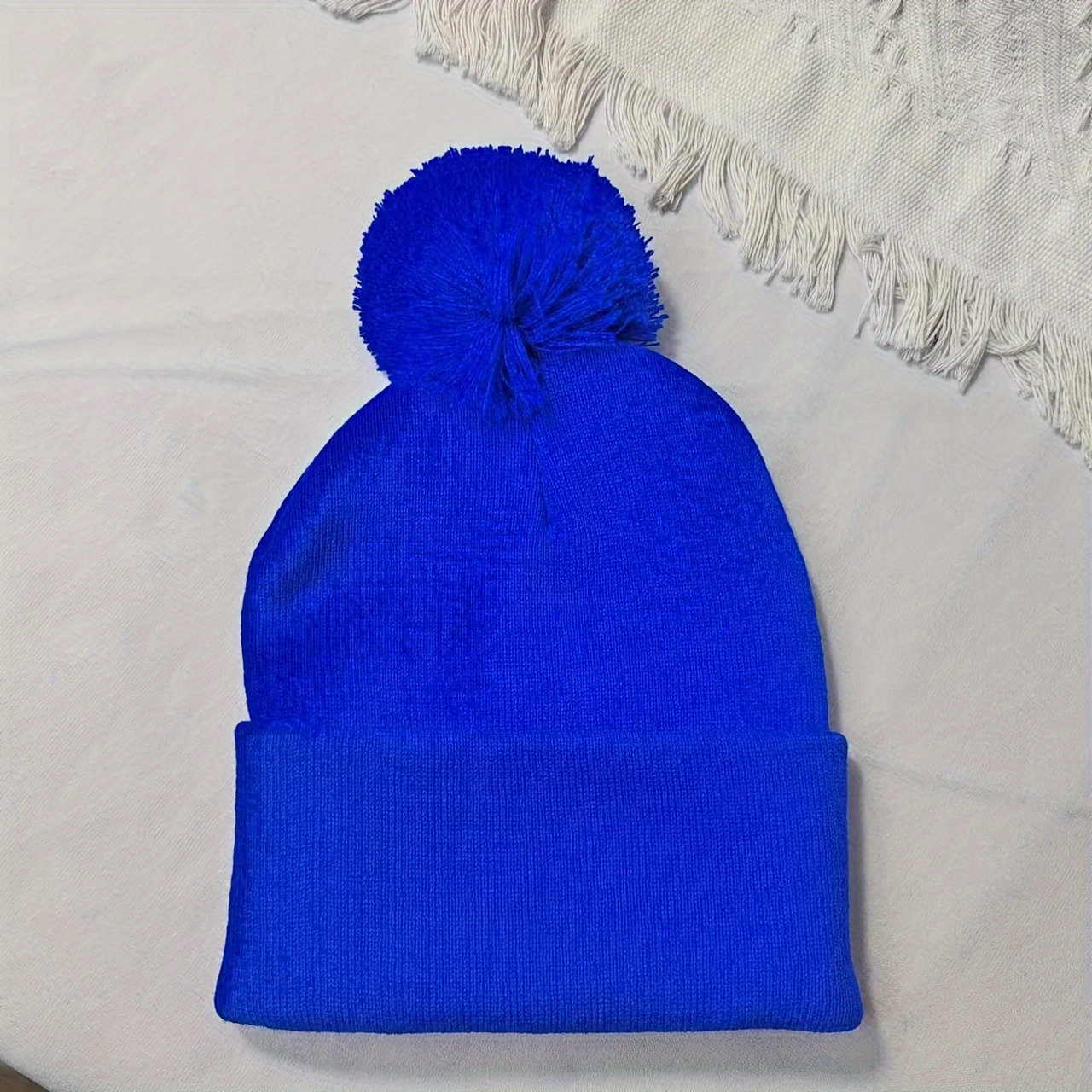 1 Pieza Gorro De Lana Para Hombre, Sombrero De Invierno Con Tejido Grueso Y  Cálido Para Deportes Y Actividades Al Aire Libre, Moda de Mujer