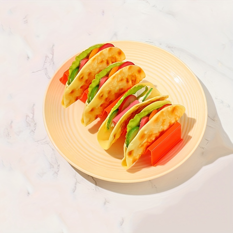 Wave Shape Taco Rack Holder for 4 Tacos