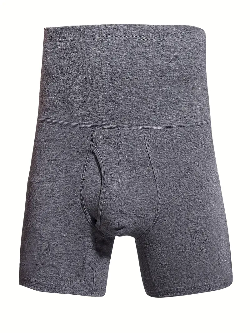 Men's High Waist Cotton Stretch Underwear Pouch Plus Size - Temu Canada