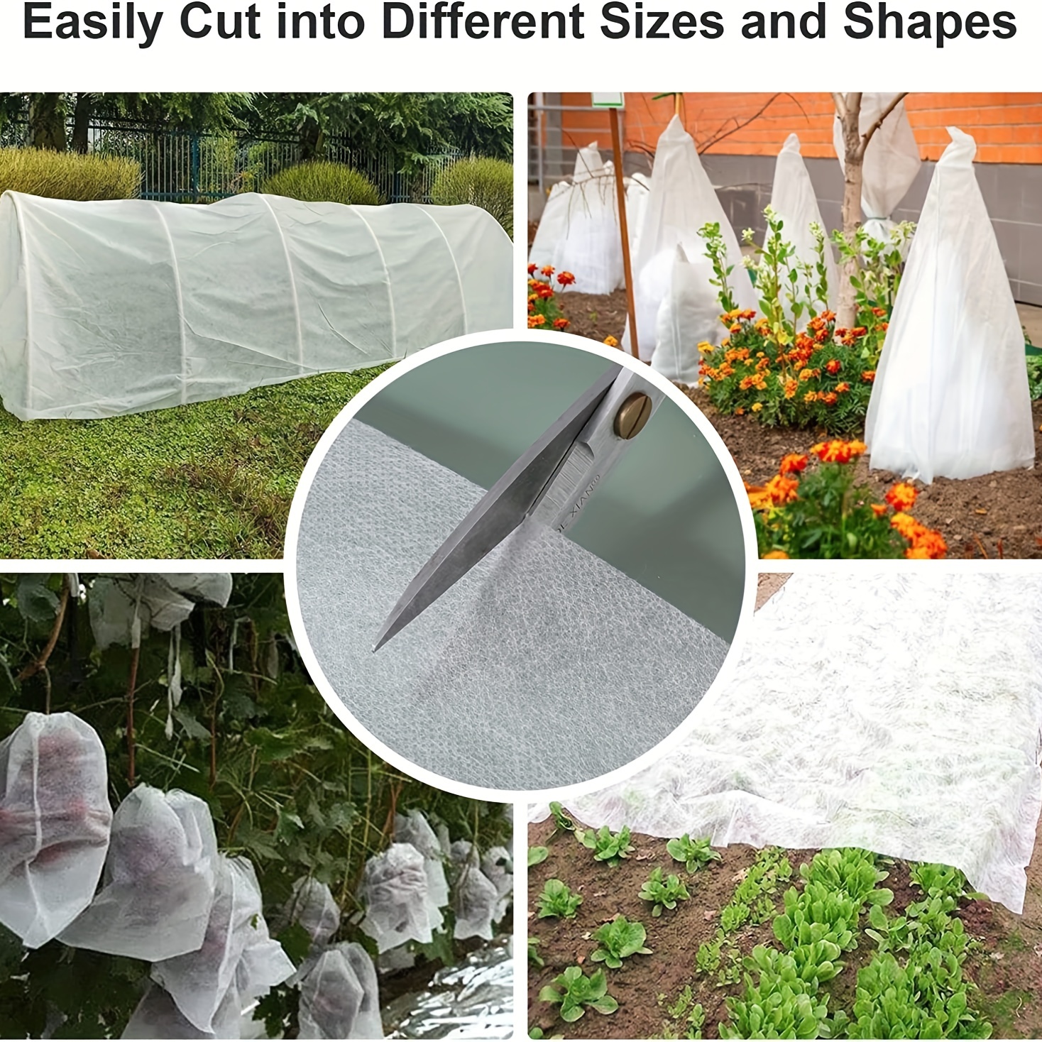 Tissu non tissé en gros pour couvertures végétales