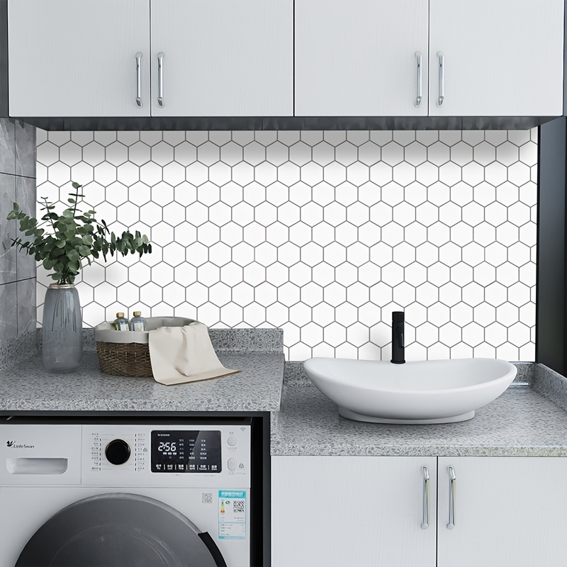 1pc 12 X 12 Inches Peel And Stick, 3d Backsplash Wall Tiles Stickers