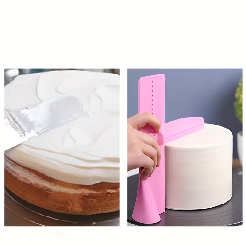 Fondant Cake Decorating Tool W/adjustable Scraper - Temu