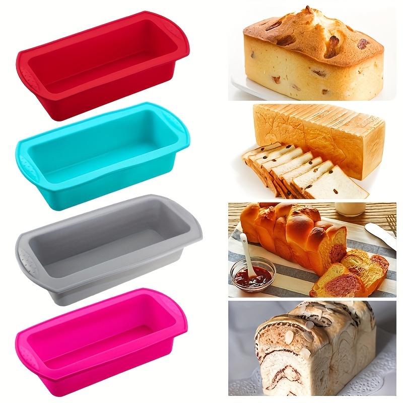 Red Loaf Pans, Tart Pie Cakes Brownies Bread Pan For Christmas Day,  Nonstick Heavy Duty Backing Tools, - Temu United Kingdom