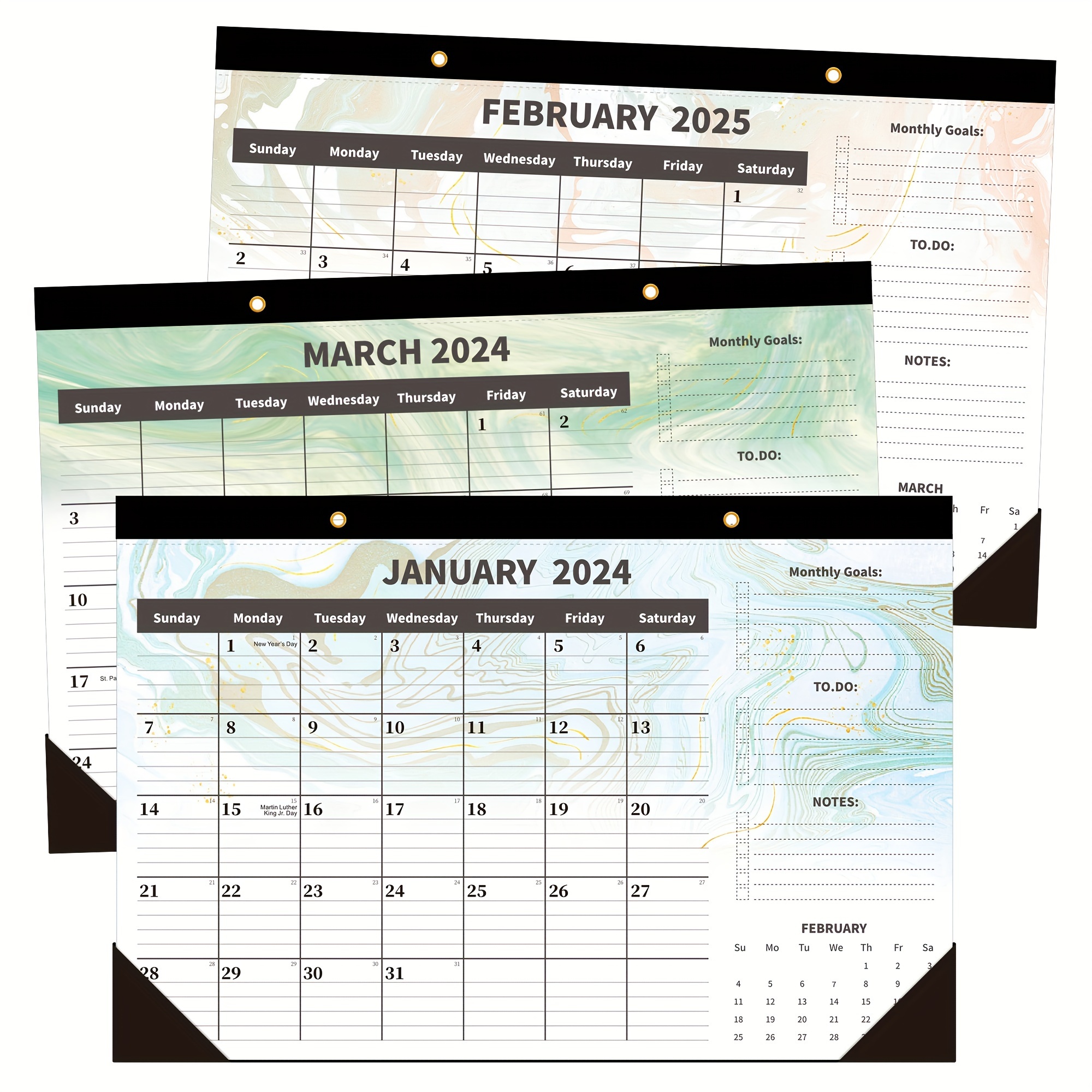 2024 2025 Table Calendar Calendrier De Bureau À Bascule - Temu Canada