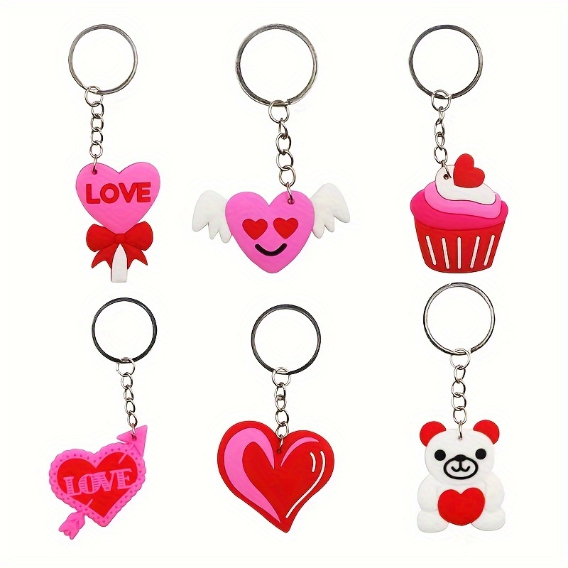 Sublimation Keychain Women Lipstick Lip Heart Shaped Pendant - Temu