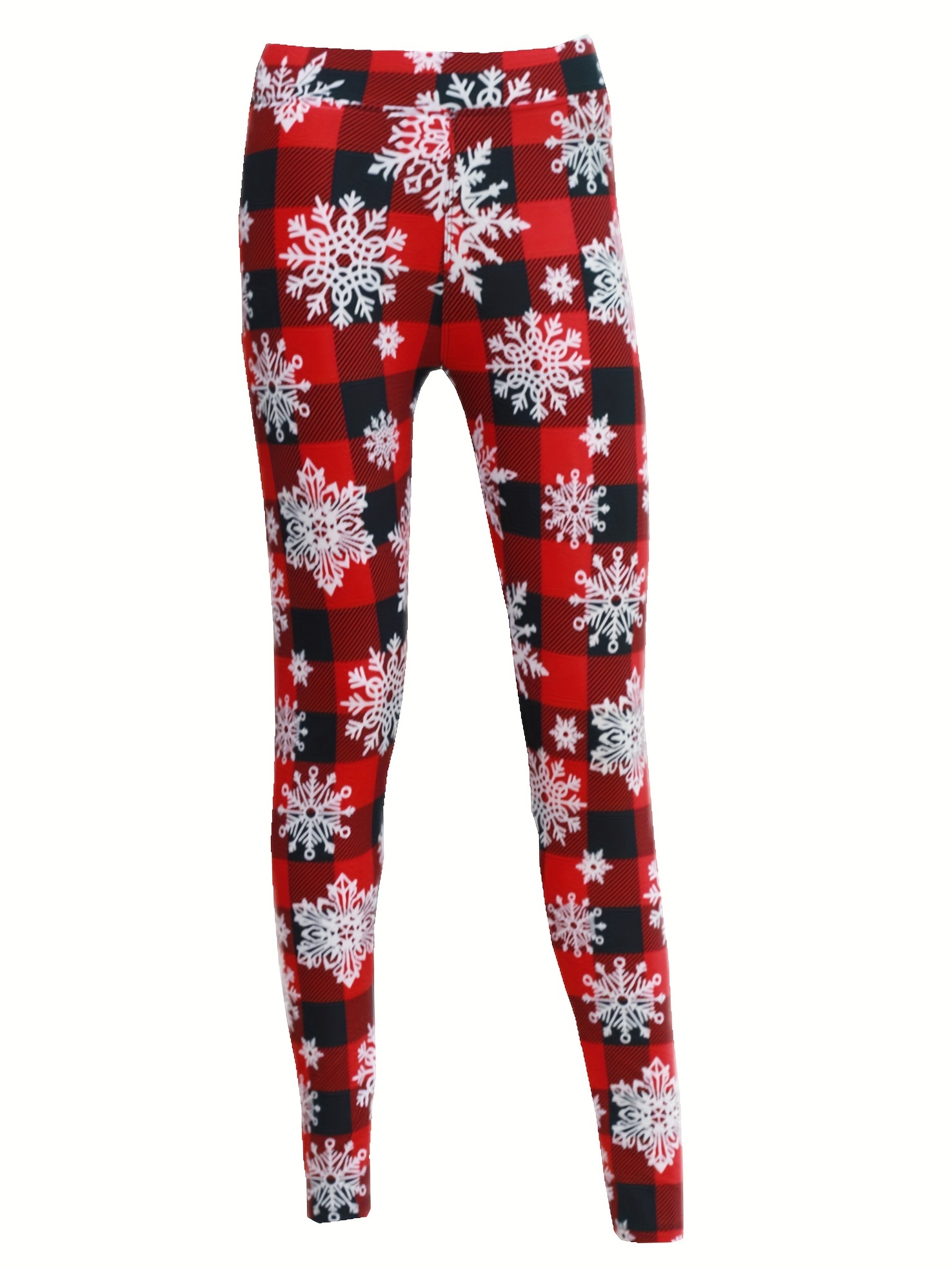 Christmas Elk Print Lounge Pants, Warm & Cute Lace Up Fuzzy Pants, Womens  Loungewear & Sleepwear