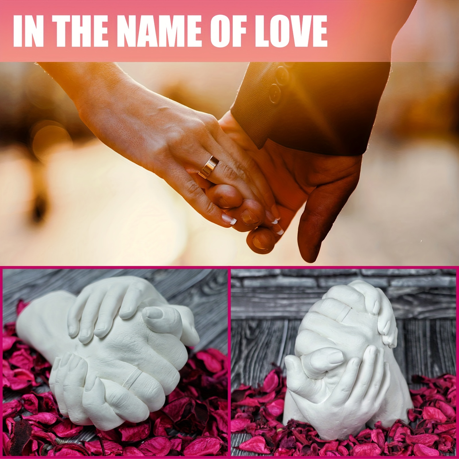 1 Pezzo Coppia Fai Da Te Stampo A Mano 3d Per Creare Un Ricordo Eterno!  Regalo Di San Valentino