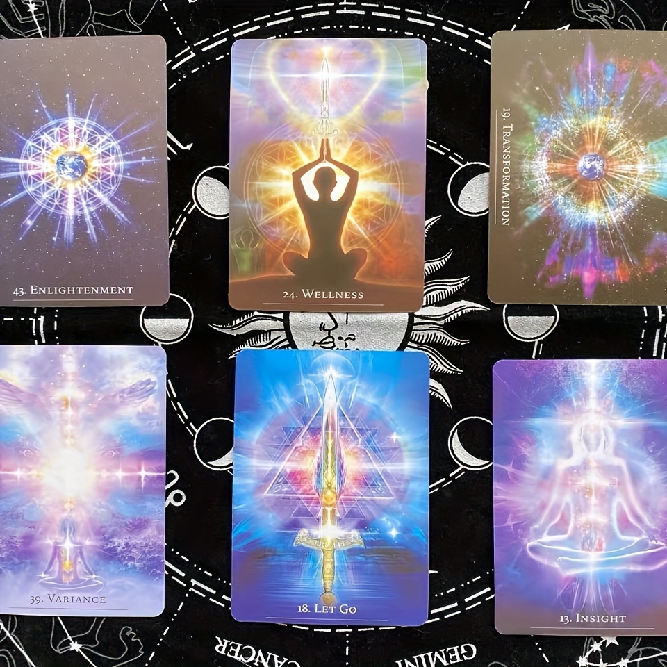 Secret Language Light Oracle Transmissions Soul Tarot Cards Temu Romania