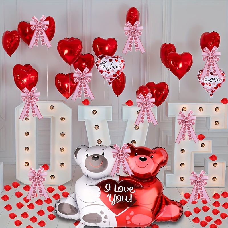 Buy Bows For Wreaths, Valentine Wreath Bow, Valentine Bows, Valentine  Ribbon, Pink and Red Ribbon Online at desertcartKUWAIT