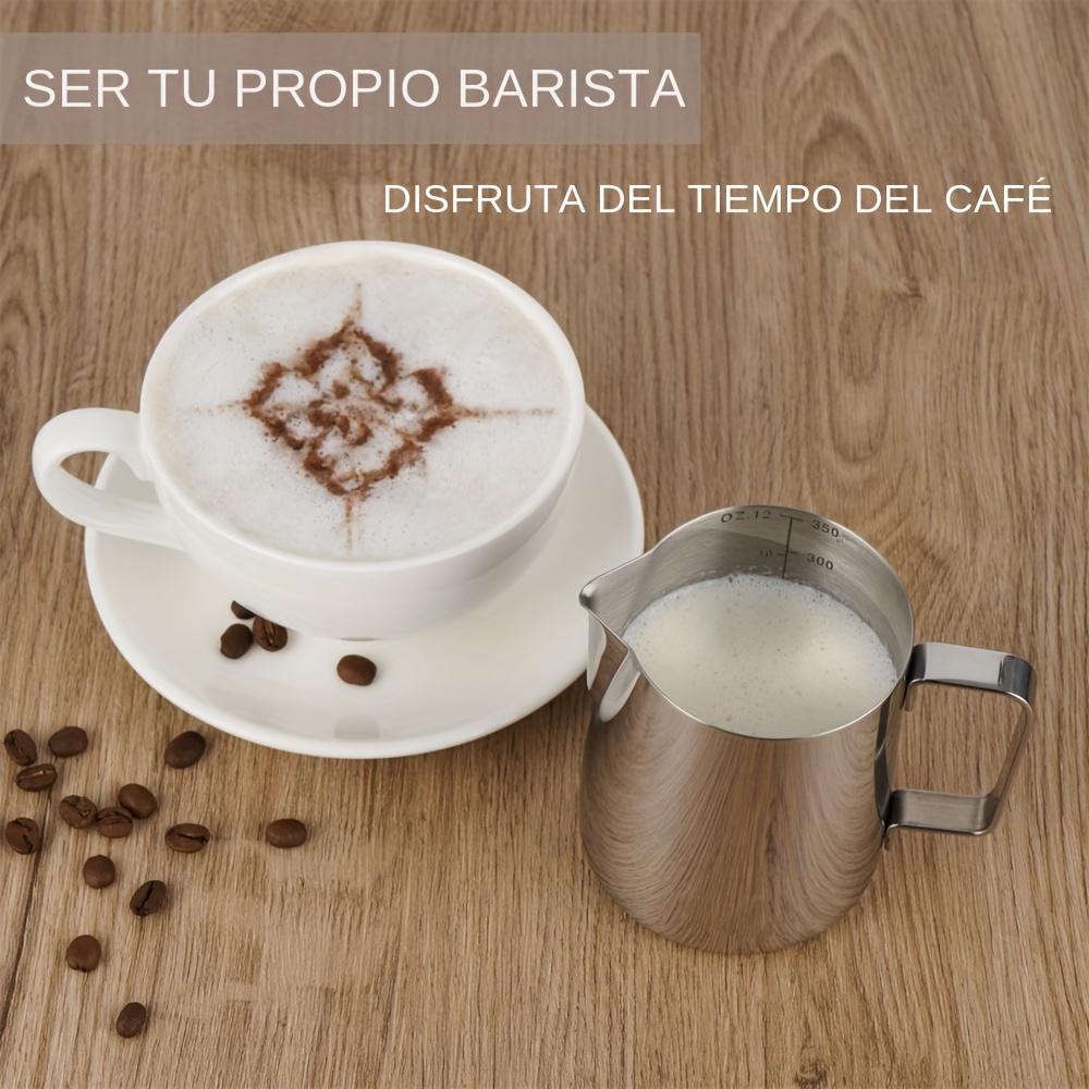 Jarra Taza Leche Café Material Acero Inoxidable Excelente - Temu Chile