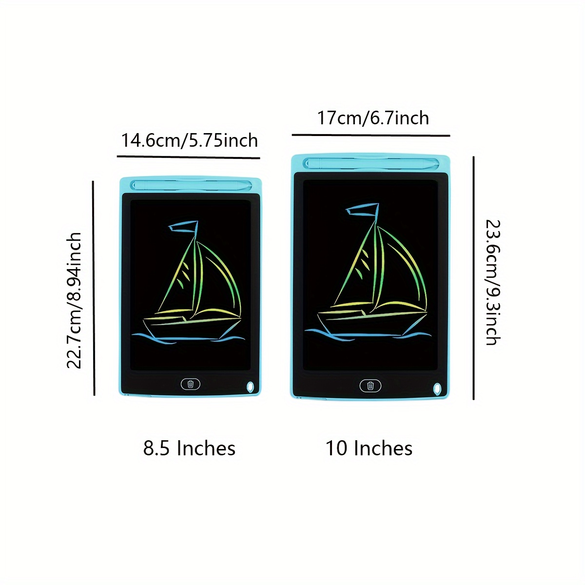 Lcd Writing Tablet Doodle Board With Lock Key Drawing Pad - Temu