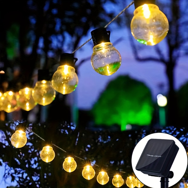 Outdoor Camping Light Large Ball Light String Led Tent - Temu