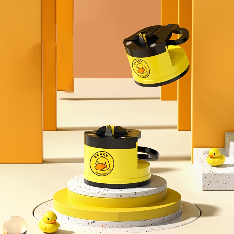 Get Yellow Duck Suction Cup Knife Sharpener Multifunctional