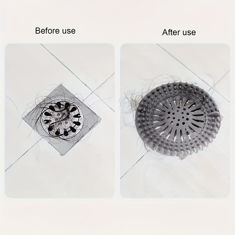 Bathroom Hair Catcher, Debris Filter, Hair Filter, Easy To Install And  Clean, For Bathroom Bathtub And Kitchen, Bathroom Accessories - Temu