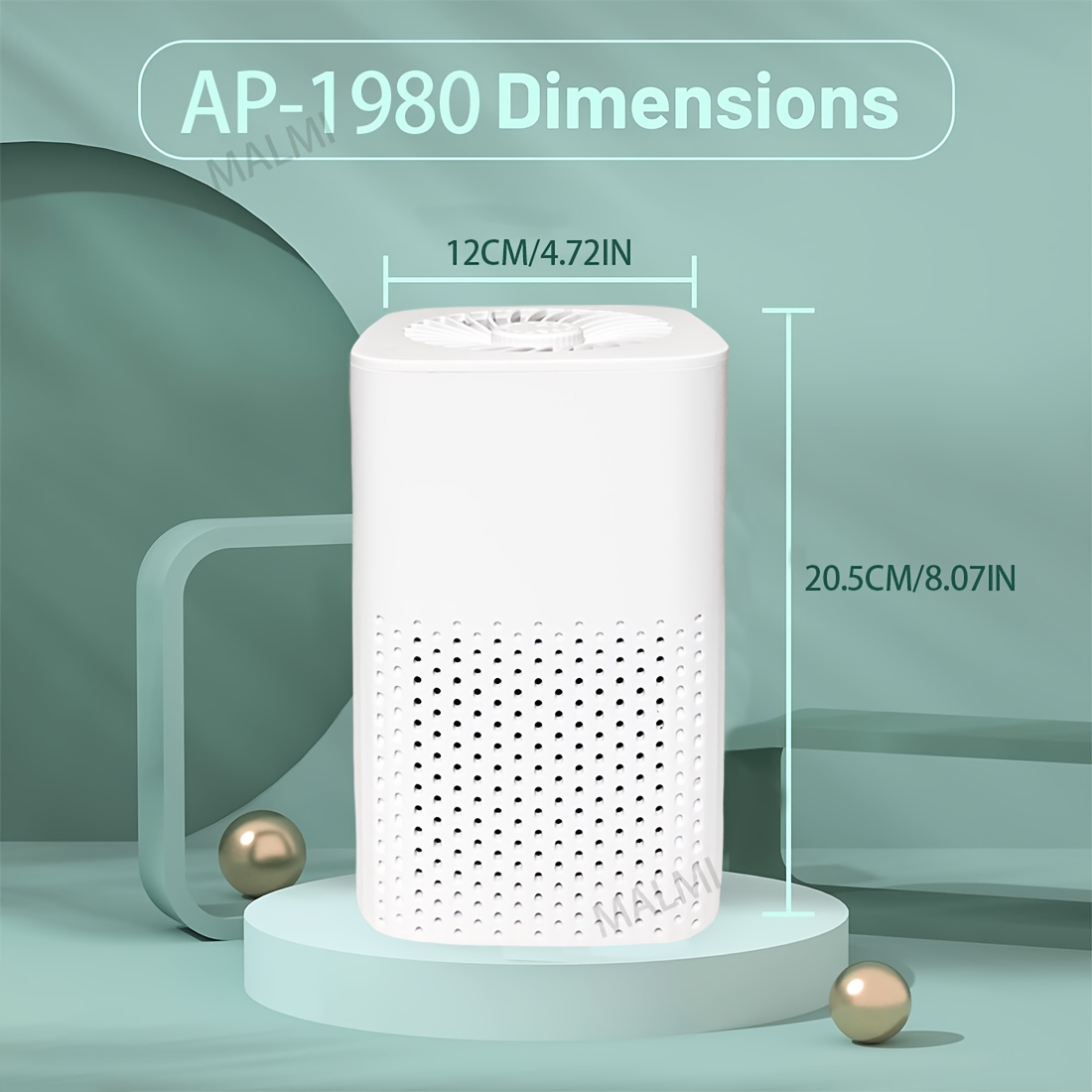 Purificatore d'aria per auto Filtro dell'aria intelligente Rimuovi