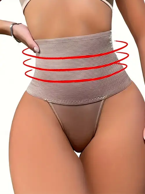 Women High Waisted Shapewear Tummy Control Underwear Ice Silk Seamless  Briefs Unique Fiber Restoration Shaper Butt Lifter Panties, 2pcs