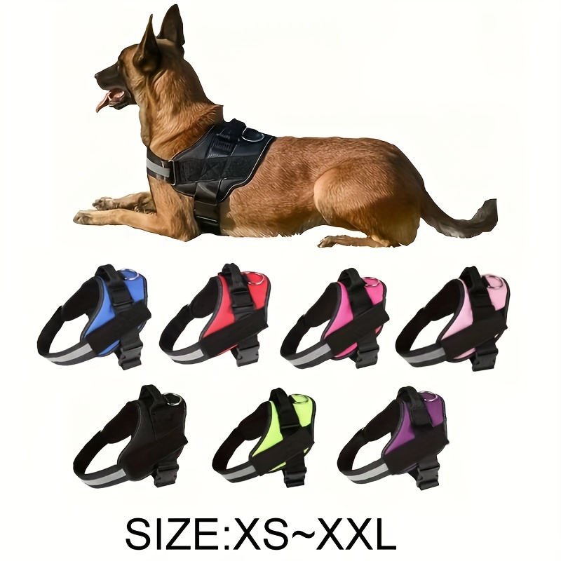 Service dog harness for German Shepherd w/h Velcro patches : German  Shepherd Breed: Dog harnesses, Muzzles, Collars, Leashes