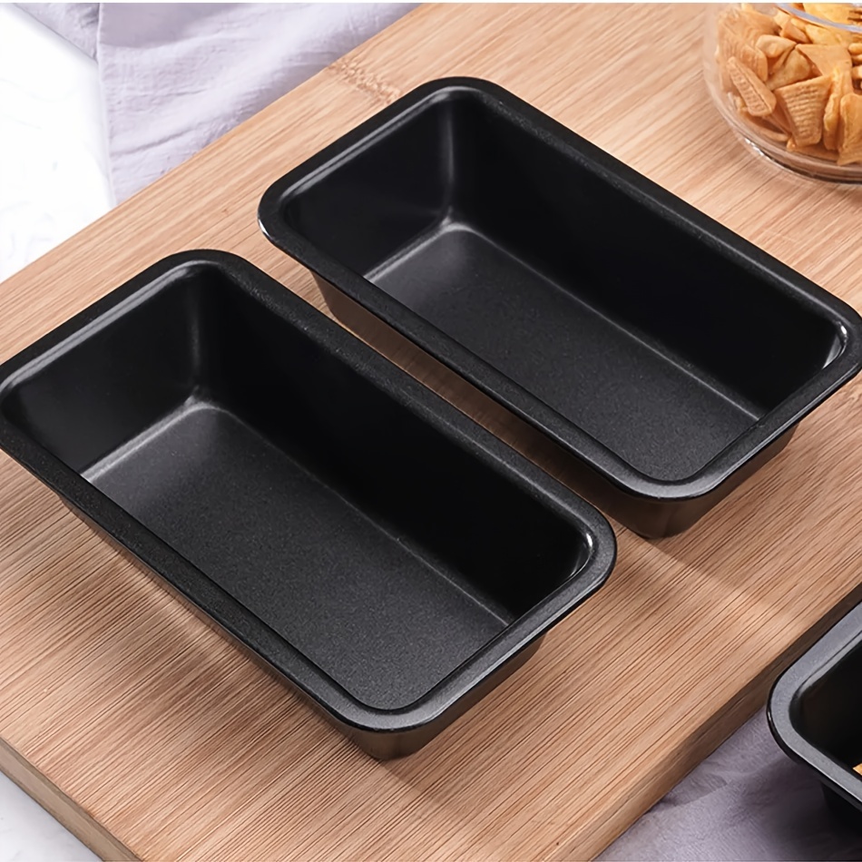 Silicone Baking Molds NonStick Rectangle Cake Pans Mini Bread Toast Mould 