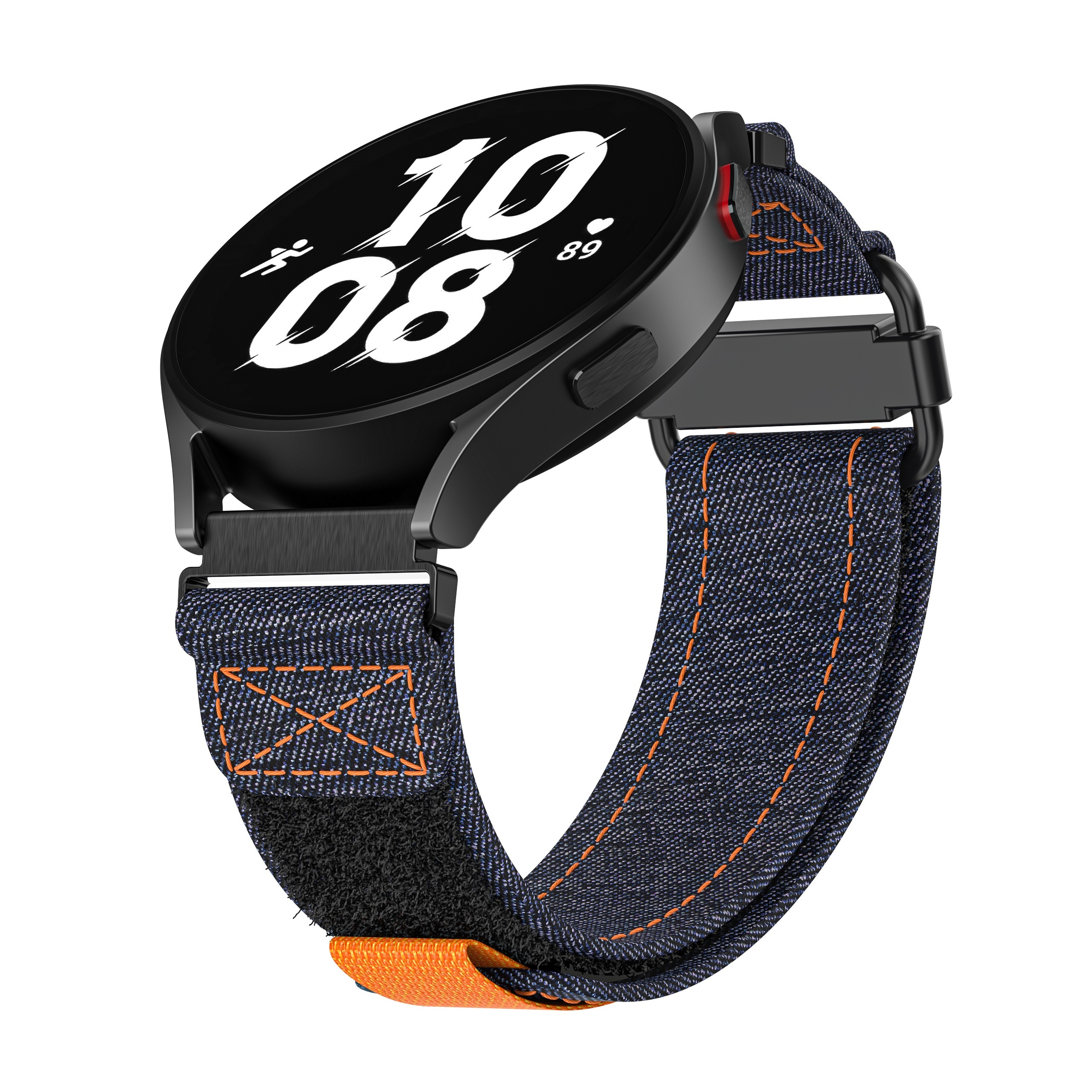 Comprar Correa de silicona y cuero de 20mm para Samsung Galaxy Watch 6/5/4  40mm 44mm correa de reloj inteligente para Galaxy Watch 6 Classic 43mm 47mm
