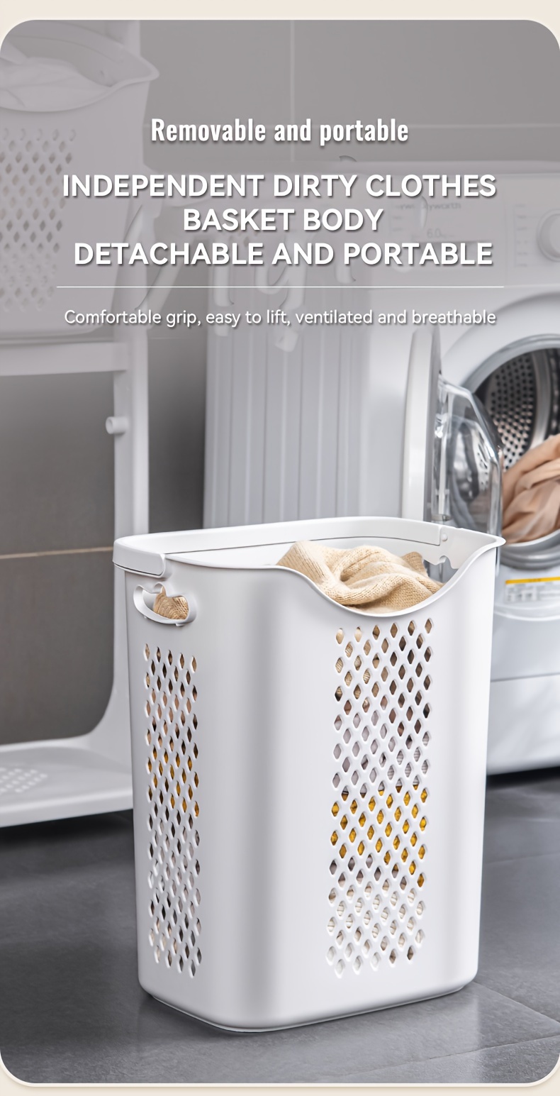 2/3/4 Japanese style Laundry Hamper Dirty Clothes Basket - Temu