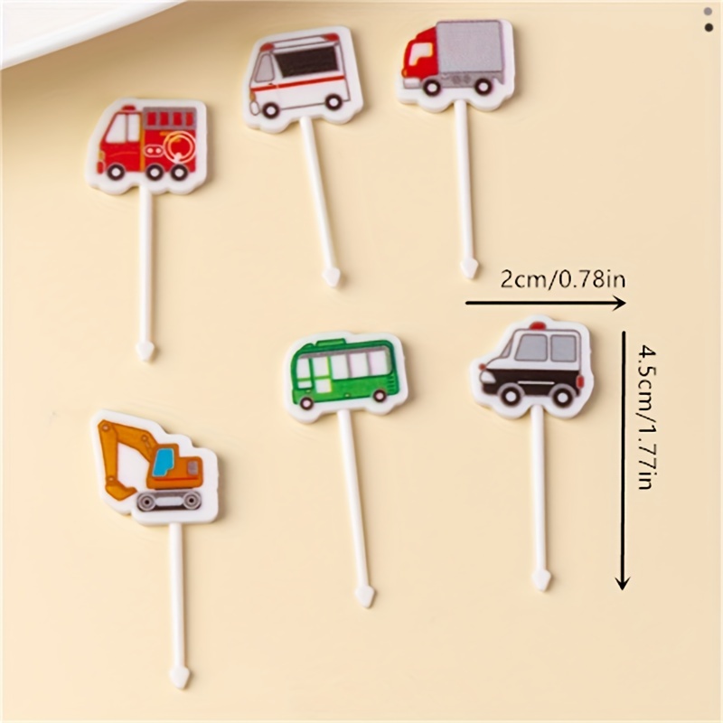 Dinosaur Detail Fruit Fork Animal Food Picks For - Temu