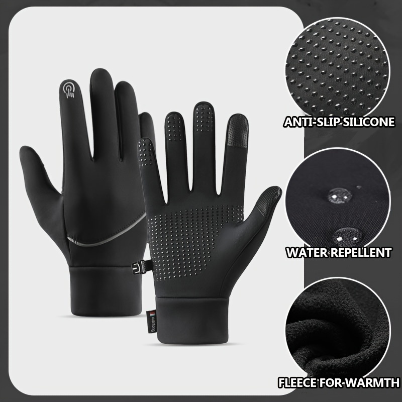 Insulated Waterproof Gloves - Temu