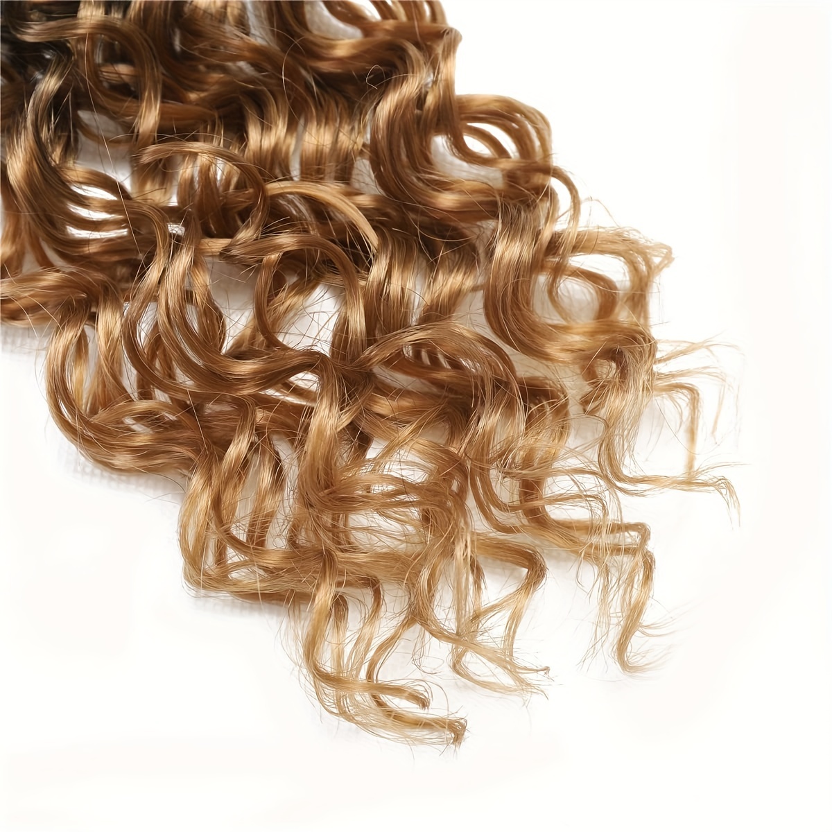 55 88cm Deep Wave Twist Crochet Hair Extensions Synthetic Curly Crochet Braiding