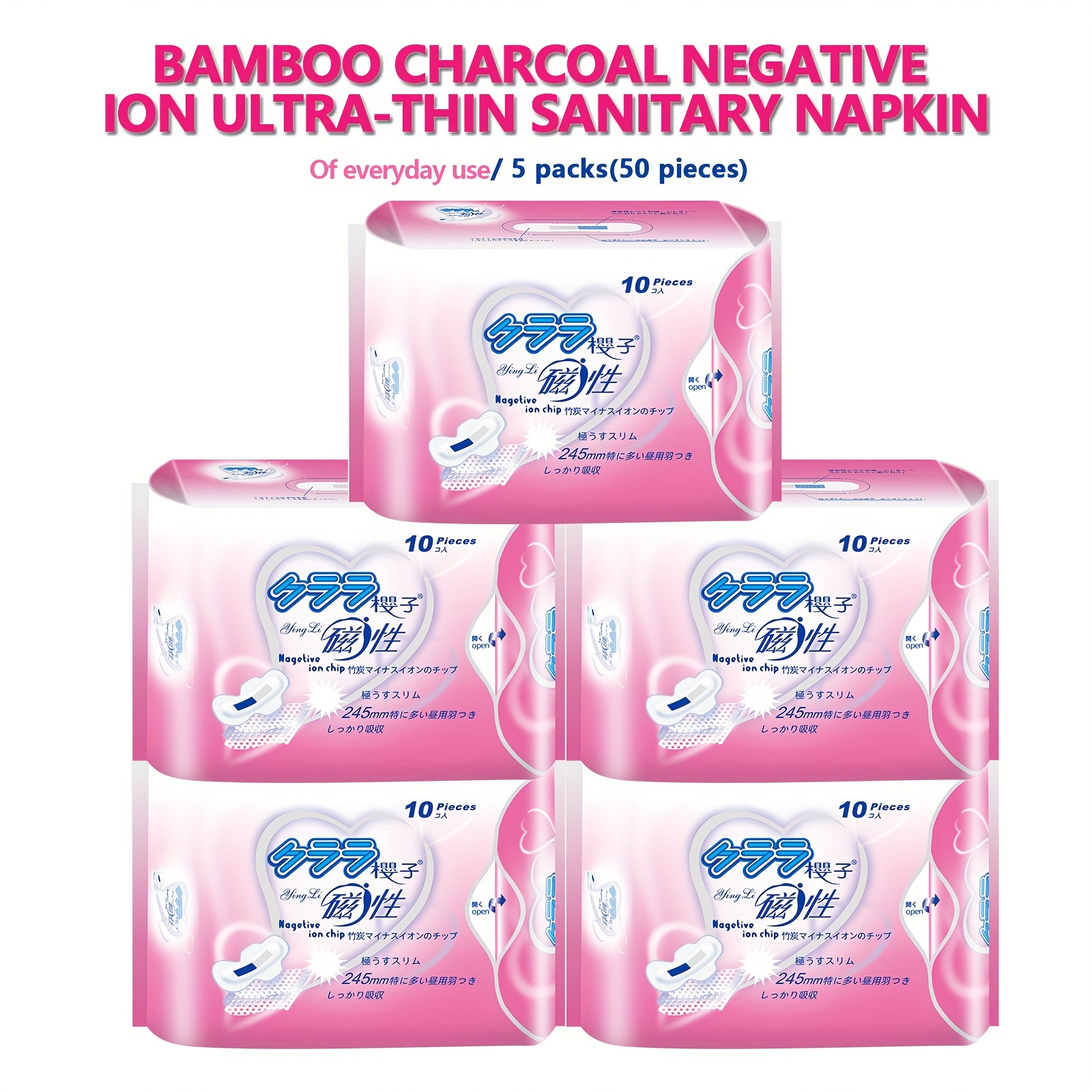 Ultra Thin Panty Sanitary Napkins Disposable Menstrual - Temu