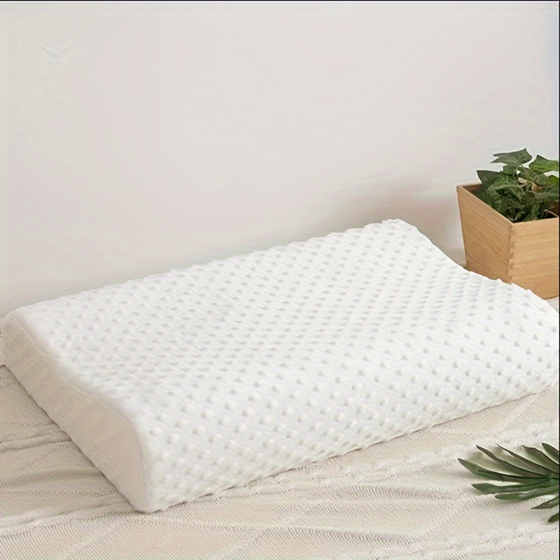 Wavy Memory Foam Sleeping Pillow Slow Rebound Orthopedic - Temu