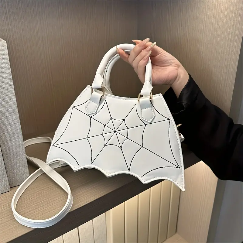 Bats Travel Bag Spooky Overnight Bag Halloween Travel Bag 