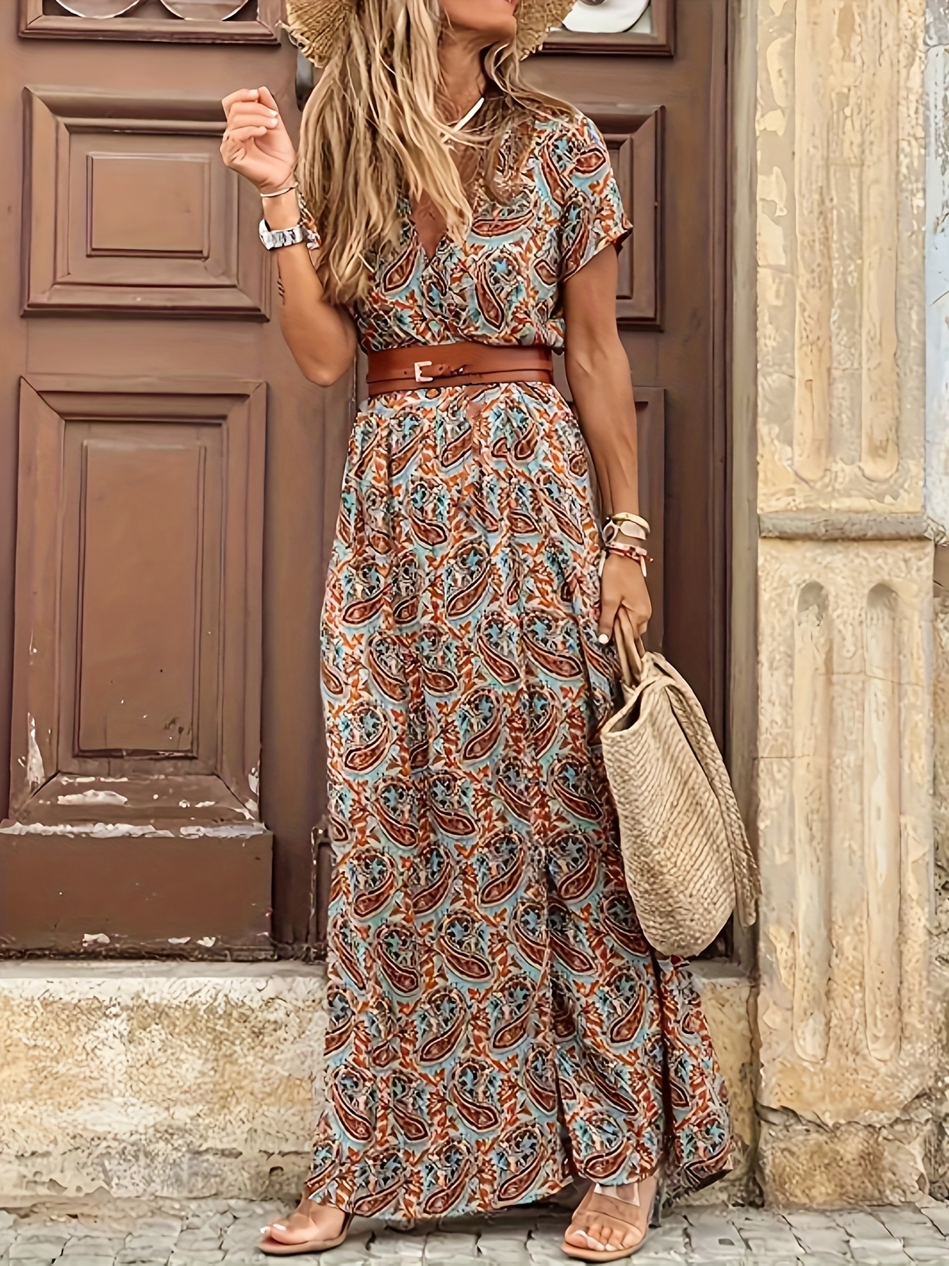 Summer to Fall: How to Style a Chocolate Brown Dress