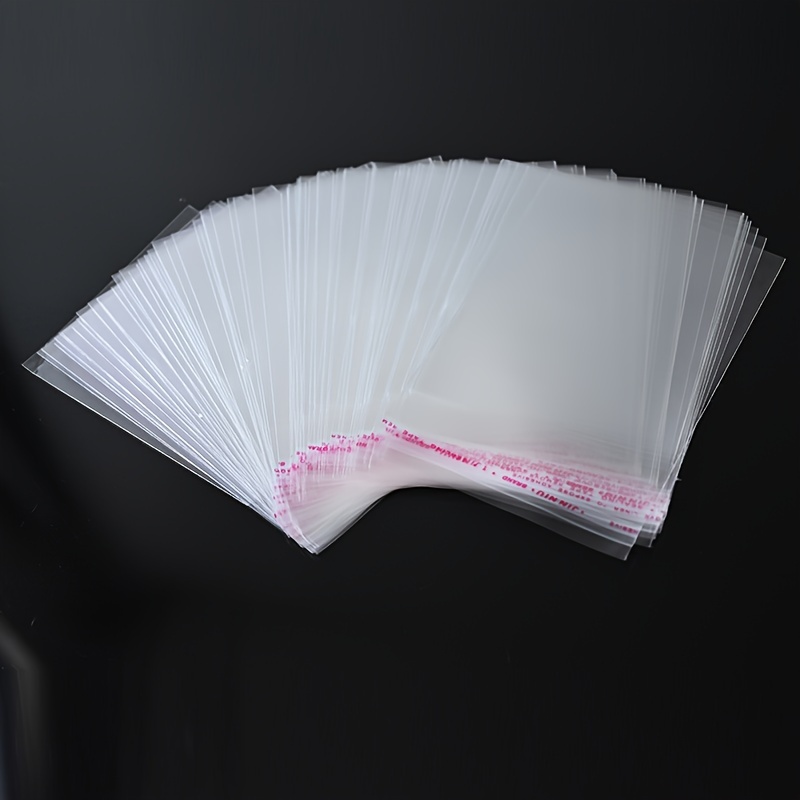 Transparent Plastic Bag Opp Self adhesive Self adhesive Bag - Temu