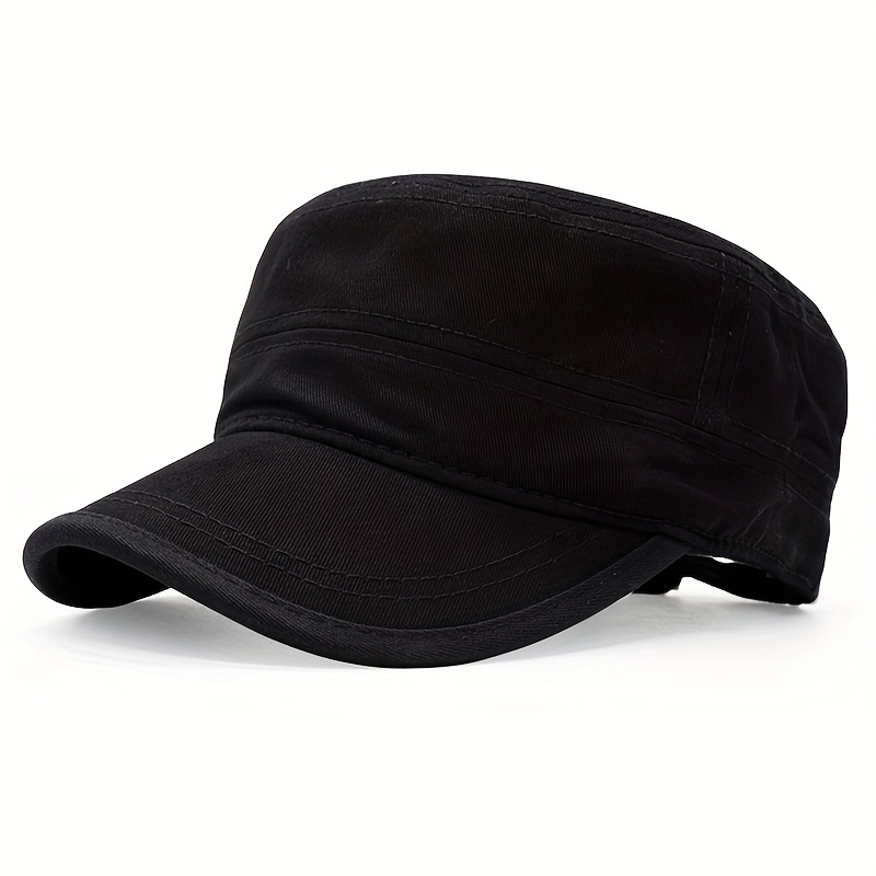 Men's Camouflage Flat Top Baseball Cap