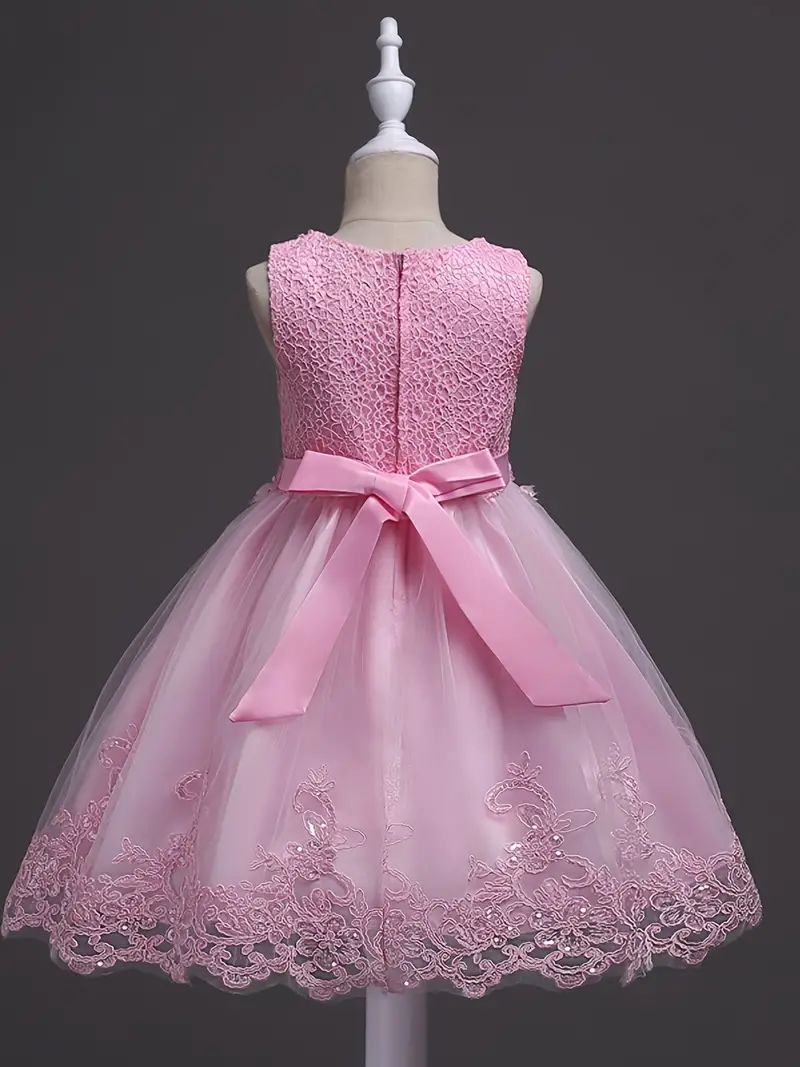 girls princess dress flower girl dress dress for christmas evening party birthday dress kids clothes details 14