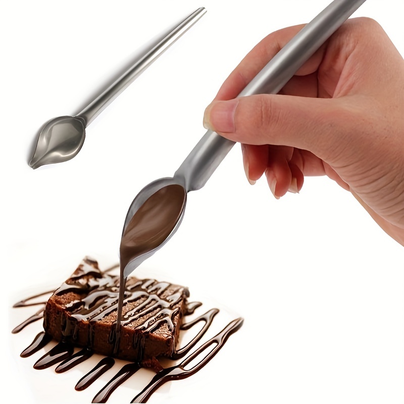 Pushable Plastic Cake Cutting Shovel Chocolate Cake Spoon - Temu