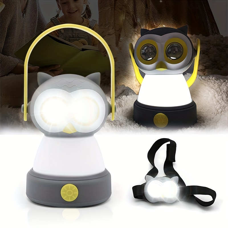 Lightweight Kids Camping Lantern Headlamp Set Battery - Temu
