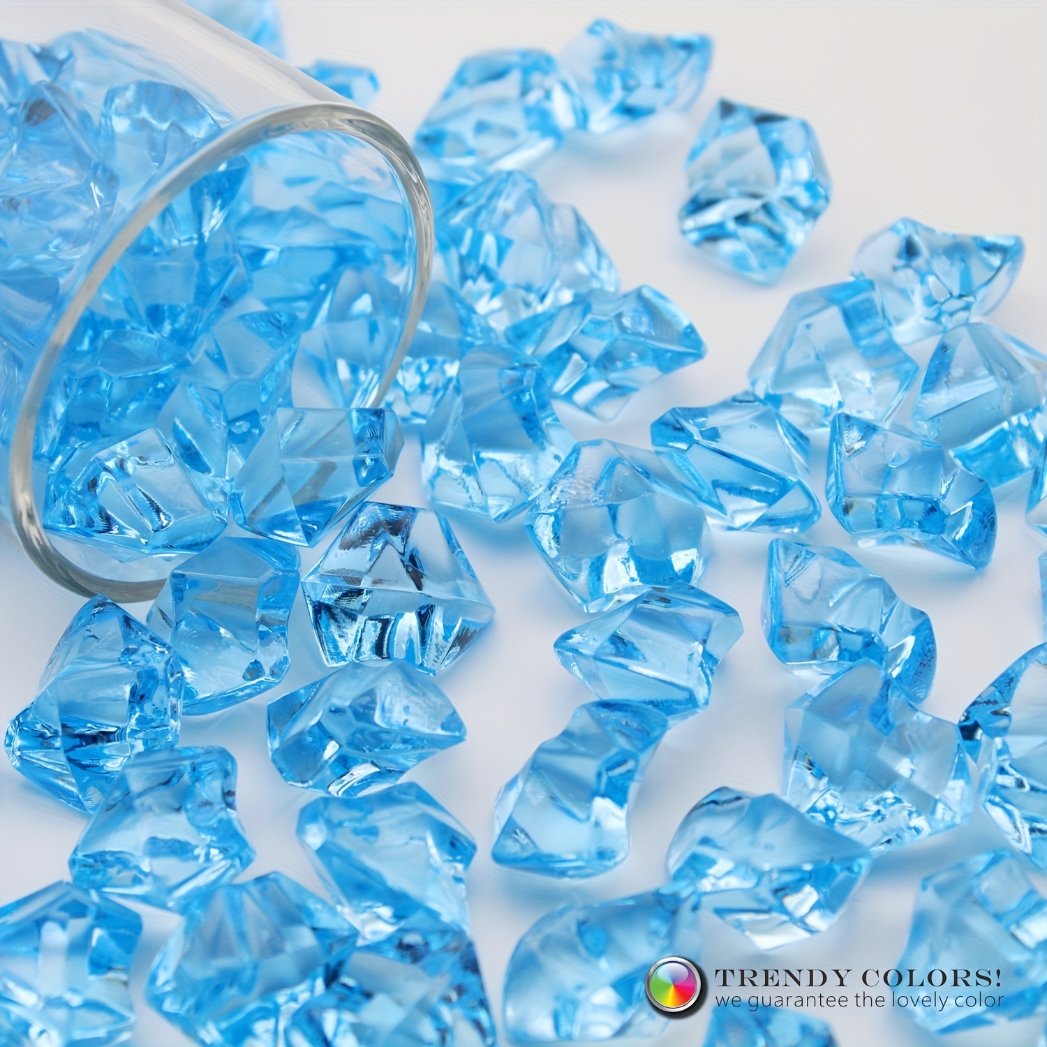 Acrylic Ice Rocks Crystals Gems Bulk Fake Crystals Plastic - Temu